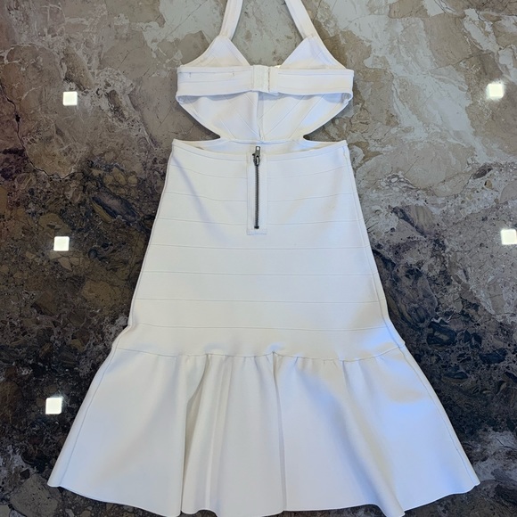 MARLYN MONROE STYLE DRESS! GUESS DRESS MIRAGE CUTOUT 👗 - Picture 5 of 6